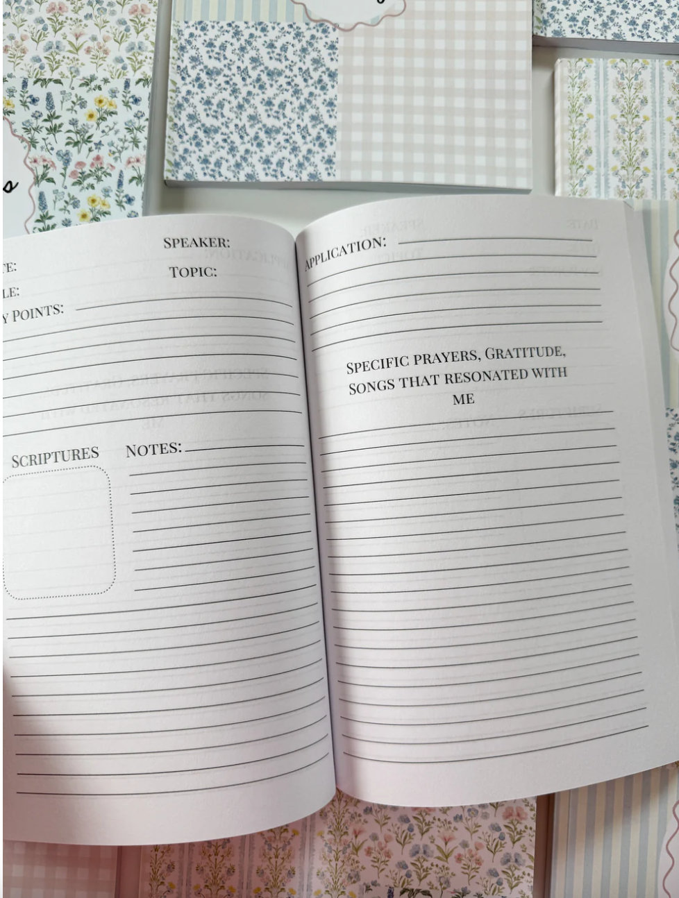 Psalm 23 Sermon Notes Journal