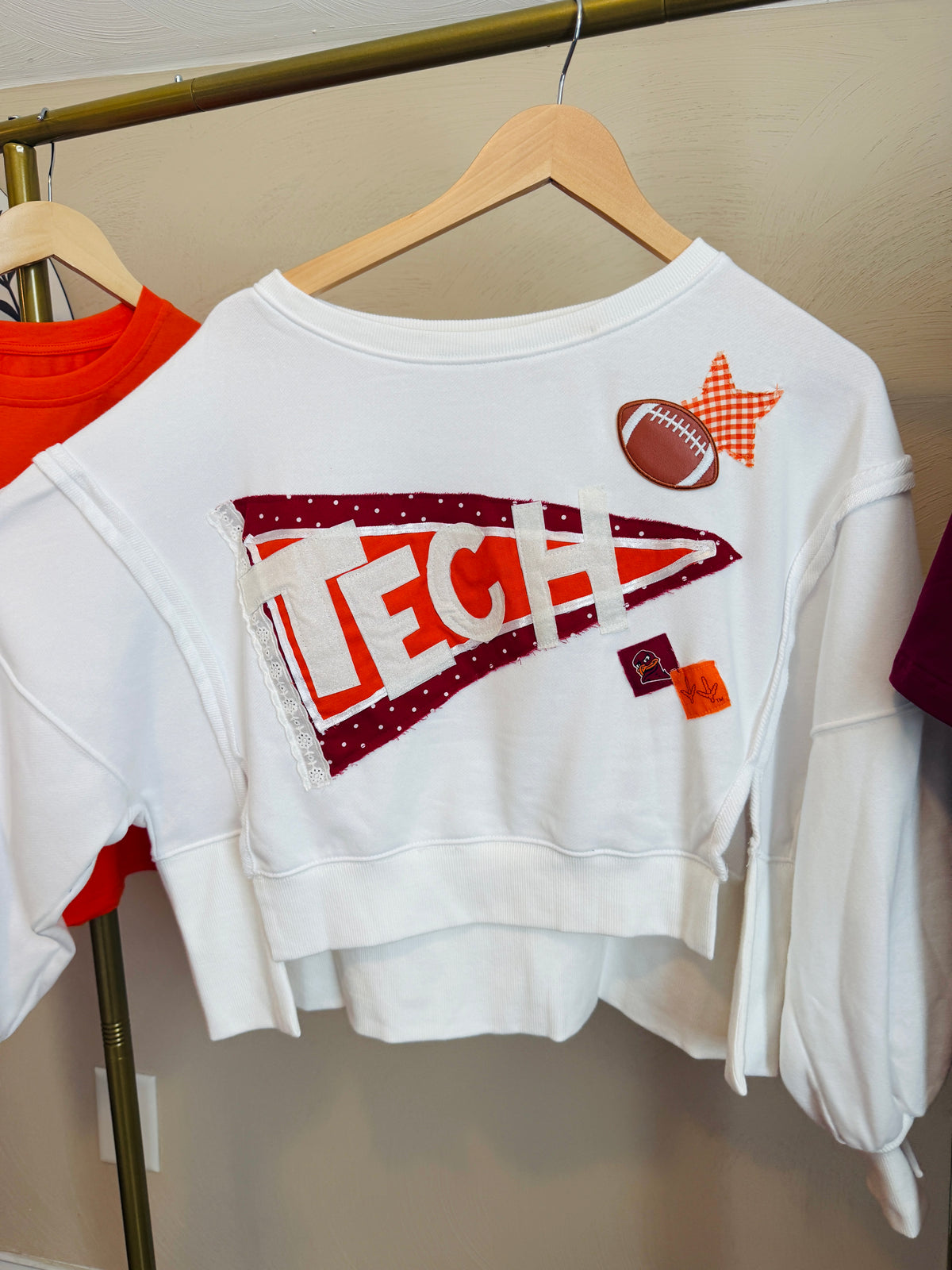 Custom Hand-Sewn Patchwork Tees & Sweatshirts