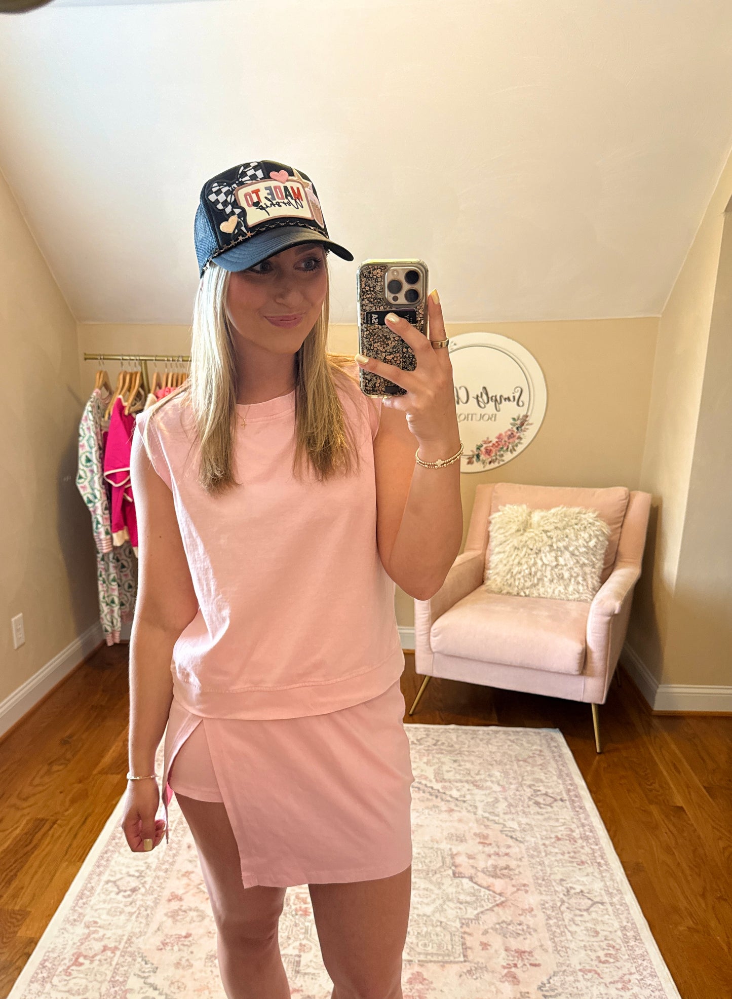Pink Summer Lounge Set