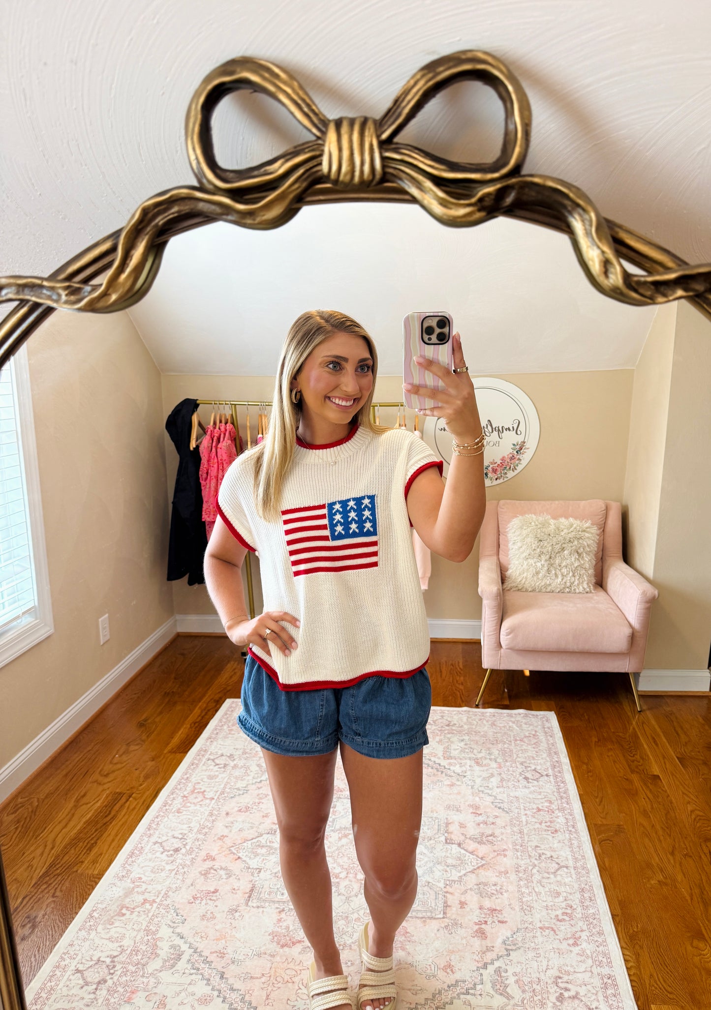 American Flag Top