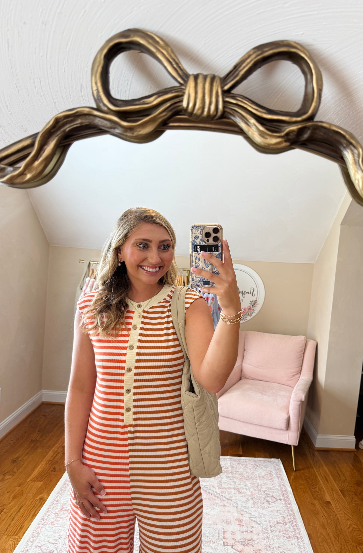 Sunset Stripe Jumpsuit