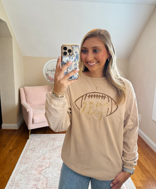 Corduroy Gameday Shirt