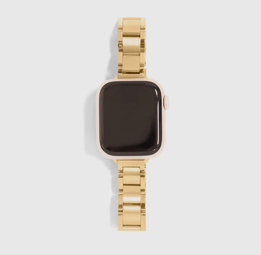 18k Gold Pvd Stainless Steel Apple Watch Band