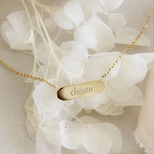 Chosen, Ephesians 1:4-5 Necklace