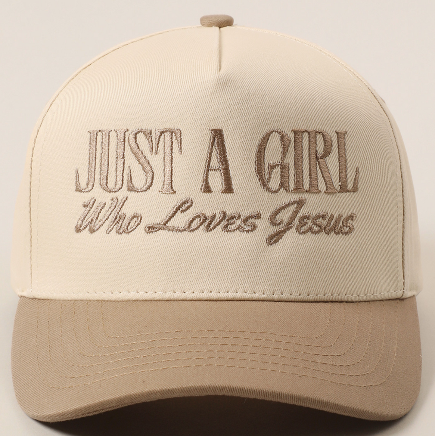 Just A Girl Who Loves Jesus Trucker Hat
