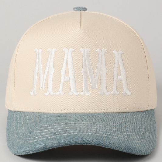 Mama Denim Trucker Hat