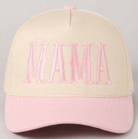 Mama Light Pink Trucker Hat